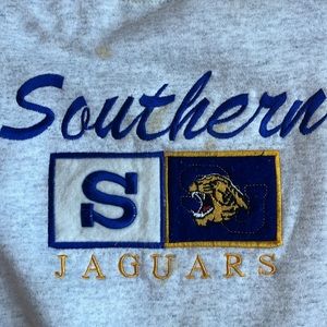 Vintage Southern University Jaguars Sweatshirt‎ X Large Made in USA
